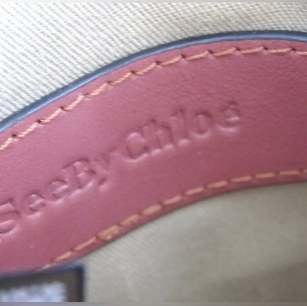 New See By Chloe Leather Crossbody Pouch - Picture 4 of 11